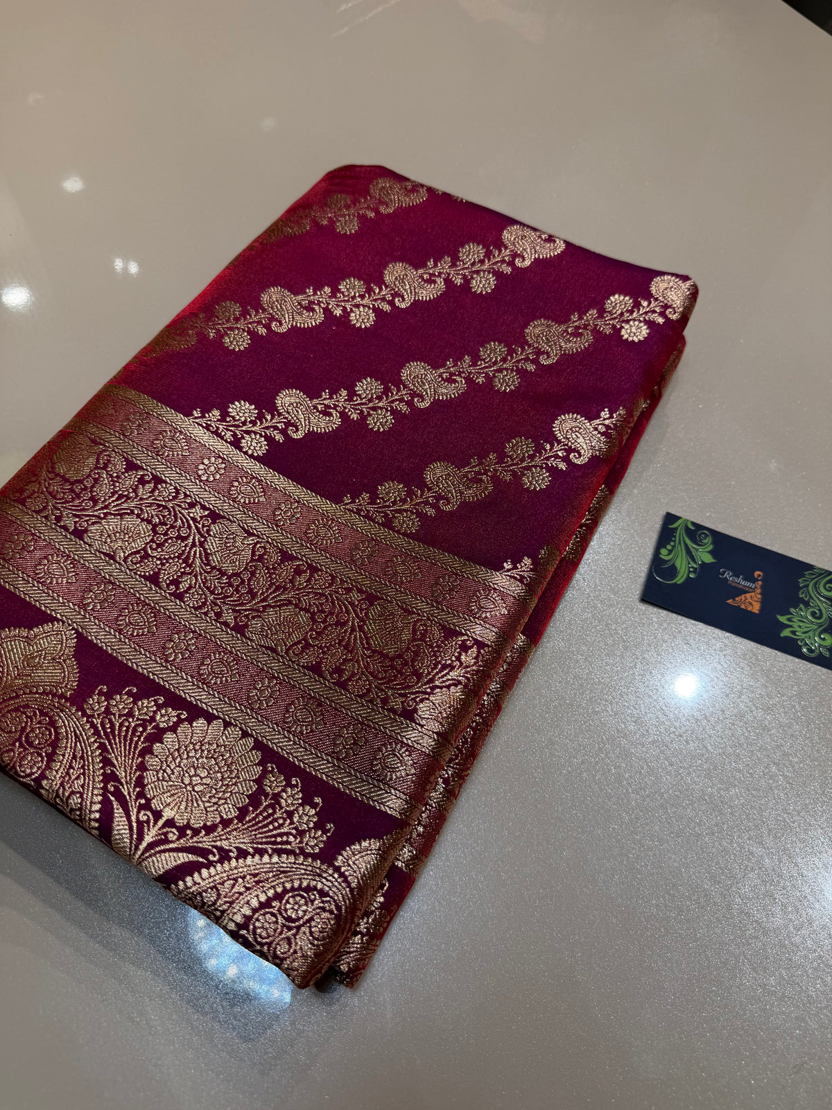 Banarasi satin saree