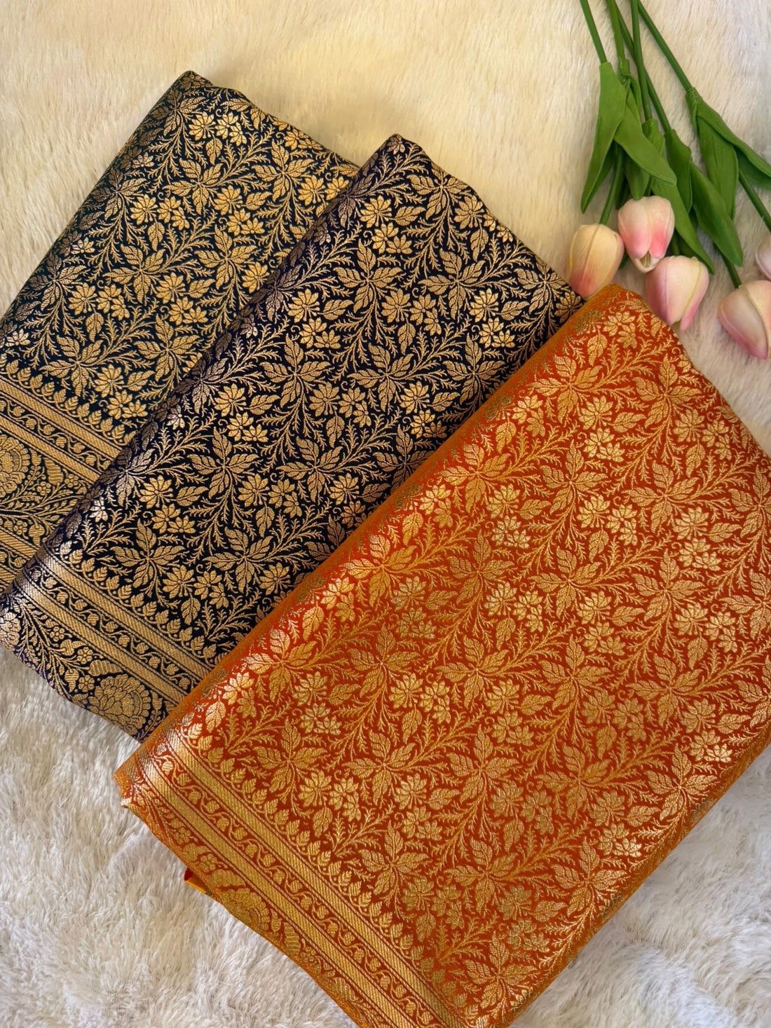 Banarasi Brocade Satin Saree