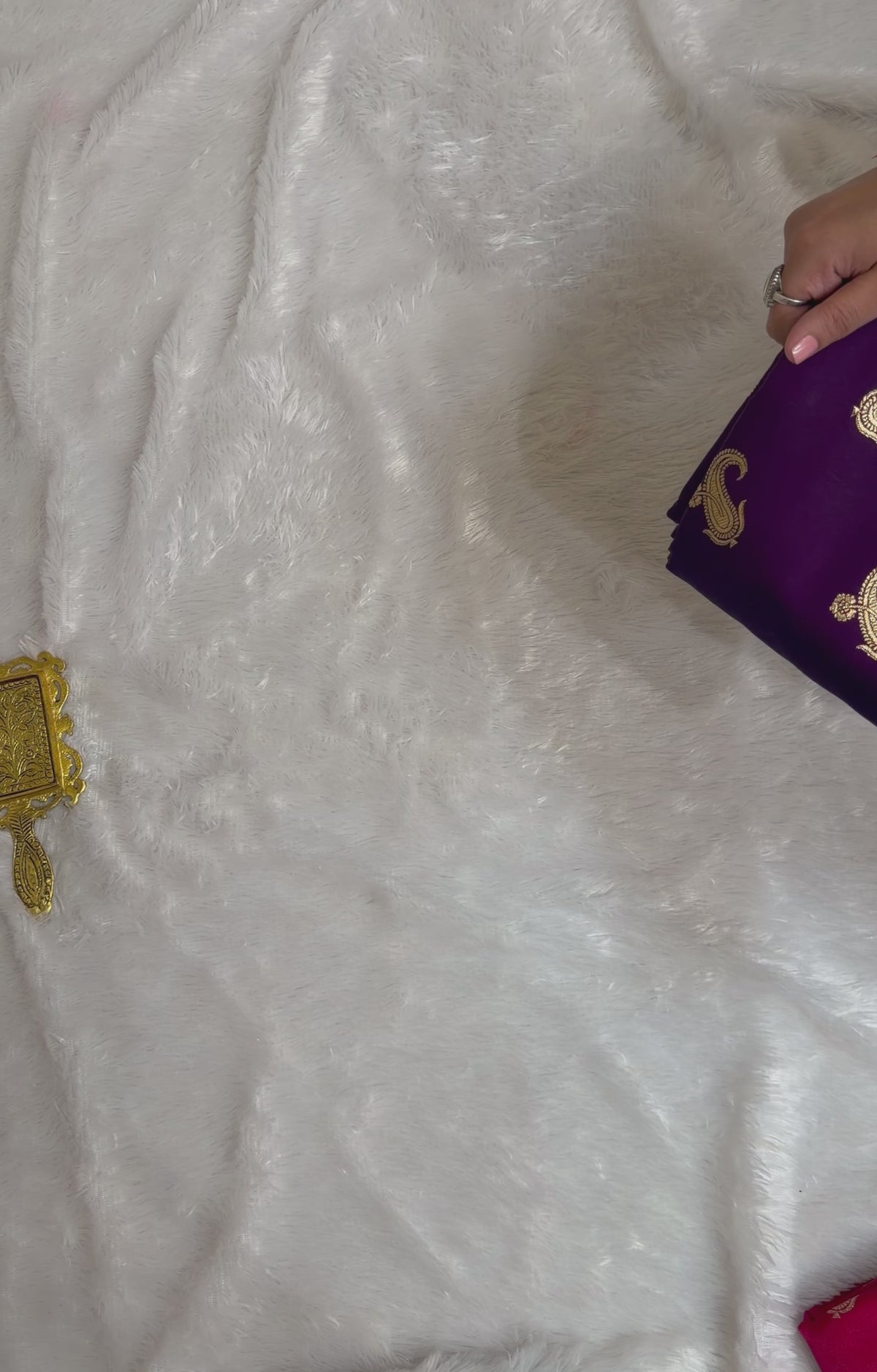 Banarasi satin saree