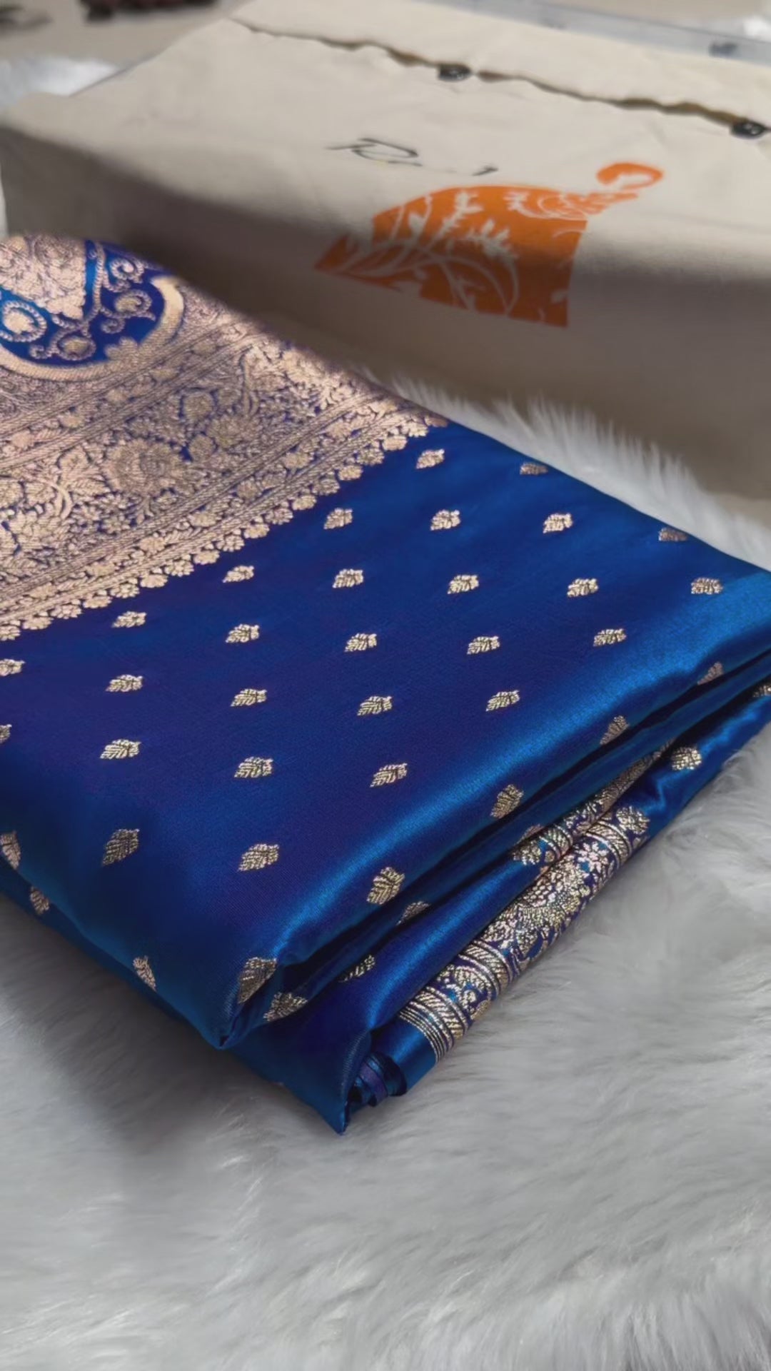Banarasi satin saree